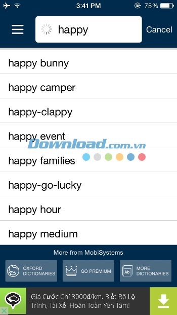 Tìm kiếm từ vựng tiếng Anh