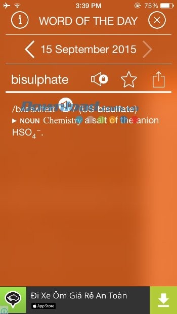 Học từ mới mỗi ngày