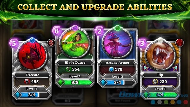 Thu thập và nâng cấp năng lực