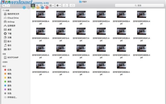 Ghi video không giới hạn tùy thuộc vào bộ nhớ máy Mac của bạn
