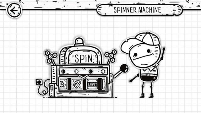 Quay máy vòng quay may mắn để có được nhiều vật phẩm hữu ích