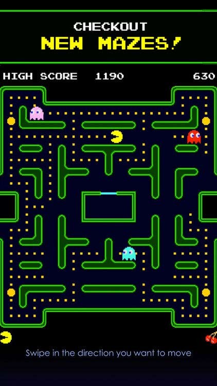 PAC-MAN cung cấp những thiết kế mê cung mới