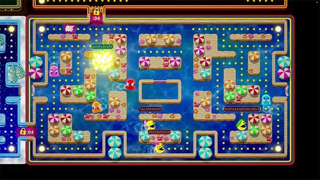 Tùy chỉnh PAC-MAN bằng nhiều tùy chọn mà PAC-MAN Mega Tunnel Battle: Chomp Champs cung cấp