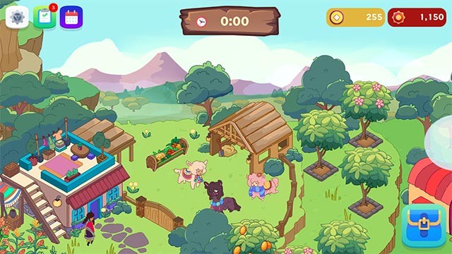 Game PacaPomo sở hữu đồ họa xinh xắn, màu sắc rực rỡ