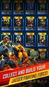 Thu thập và xây dựng đội quân jaeger