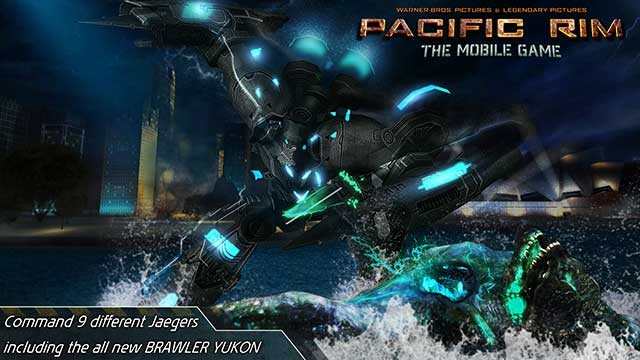 Tham gia các trận đại chiến robot trong game hành động Pacific Rim