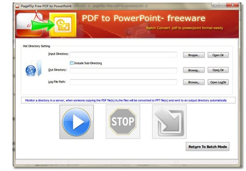 PageFlip Free PDF to PowerPoint