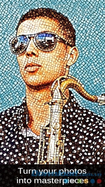 Áp dụng các bộ lọc yêu thích