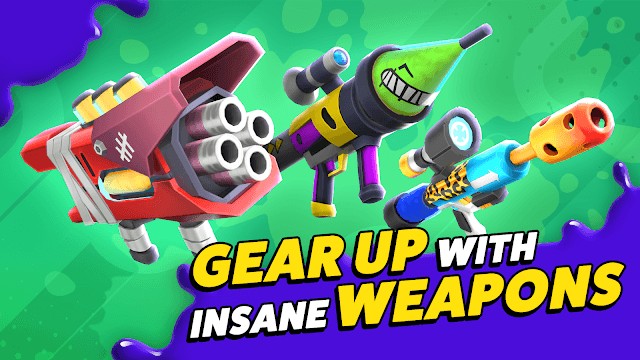 Trang bị những vũ khí bắn sơn điên rồ