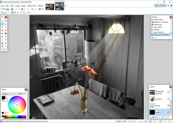 Paint NET liên tục update phiên bản mới để hoàn thiện chương trình