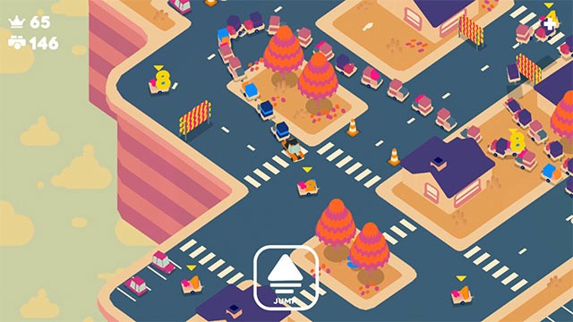 PAKO Caravan là game đua xe phong cách rắn săn mồi cổ điển với đồ họa rực rỡ sắc màu