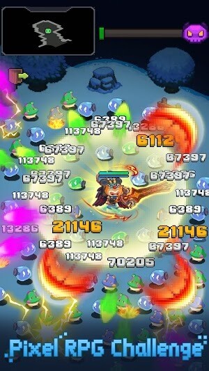 Thách thức RPG pixel