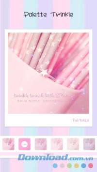 Ứng dụng chụp ảnh Palette Twinkle cho Android