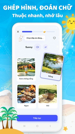 Ghép hình đoán chữ thuộc nhanh