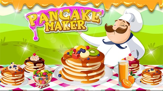 Pan Cake Maker là game lám bánh kếp chân thực, vui nhộn cho trẻ em