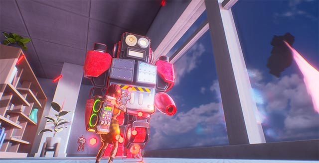 Tiêu diệt boss khủng bằng kỹ năng bắn súng và khả năng bay lượn linh hoạt