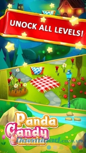 Panda! cho Android có hơn 100 cấp độ thử thách