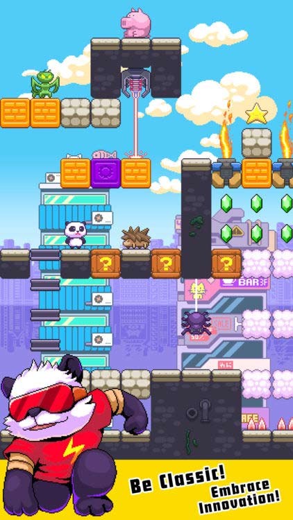 Vượt qua mọi chướng ngại vật và hoàn thành tất cả level hấp dẫn