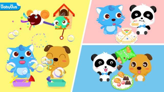 Game Panda Sharing Adventure dạy bé biết chia sẻ qua nhiều hoạt động thú vị