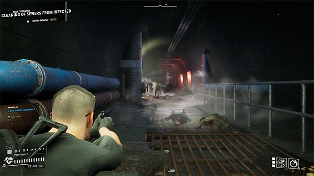 Cùng đặc vụ đầy kinh nghiệm tiến sâu vào khu vực, tiêu diệt dị nhân và tìm kiếm đồng đội