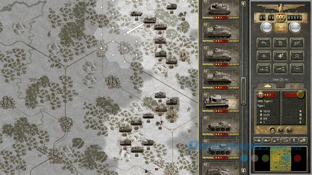 Game chiến tranh cổ điển Panzer Corps