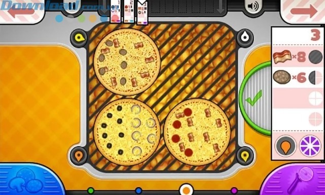 Cho bánh vào lò nướng