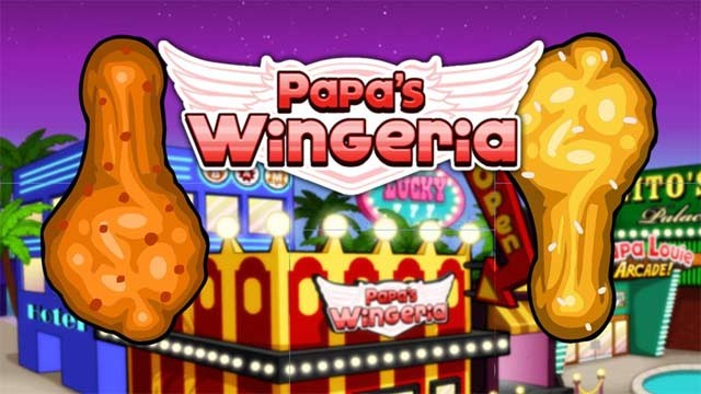 Game quản lý nhà hàng cánh gà rán mới nhất thuộc vũ trụ Papa Louie - Papa's Wingeria To Go!