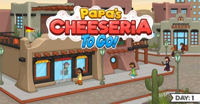 Papa's Cheeseria To Go! là một tiệm bánh mới trong chuỗi nhà hàng của Papa Louie