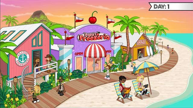 Papa's Freezeria Deluxe là trò chơi giả lập bán kem Sundae trên hòn đảo Calypso vui nhộn