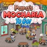 Papa's Mocharia Deluxe - Chơi game quản lý quán cafe Papa Louie