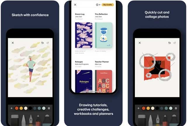 Sắp xếp các bản vẽ trong cuốn sổ trong Paper mà bạn có thể tùy chỉnh theo ý muốn