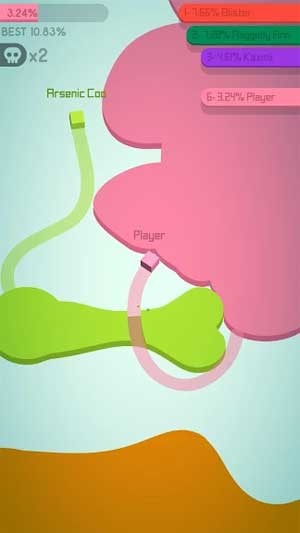 Cố gắng chiếm được càng nhiều lãnh thổ càng tốt