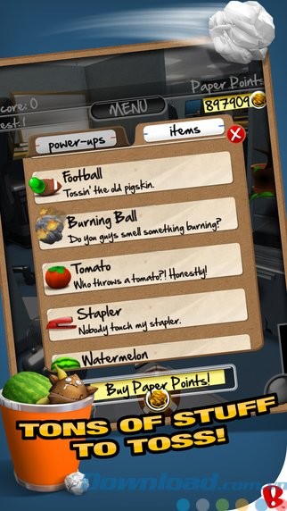 Hệ thống vật phẩm mới