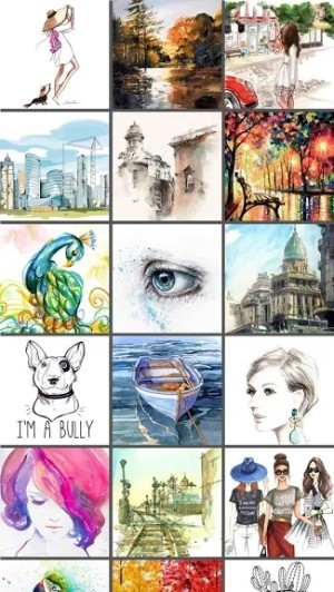 PaperDraw giúp người dùng tạo ra các bức vẽ nghệ thuật độc đáo