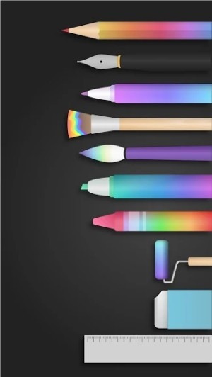 Nhiều công cụ vẽ đa dạng