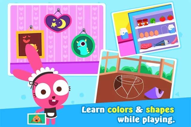 Game mô phỏng sống động các căn phòng trong ngôi nhà của một gia đình