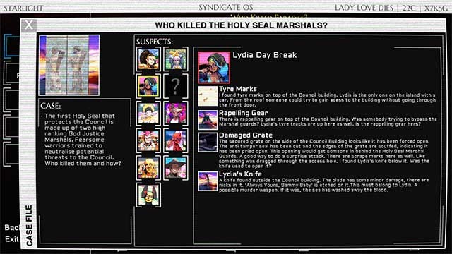 Bạn chọn người có tội và xây dựng một vụ án để hỗ trợ cho việc kết án