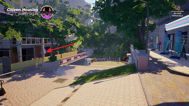 Đồ họa của Paradise Killer đã được nâng cấp, giúp môi trường trở nên sống động hơn