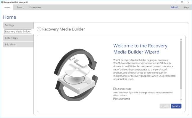 Phiên bản Paragon Hard Disk Manager for Windows miễn phí cũng có đầy đủ tính năng
