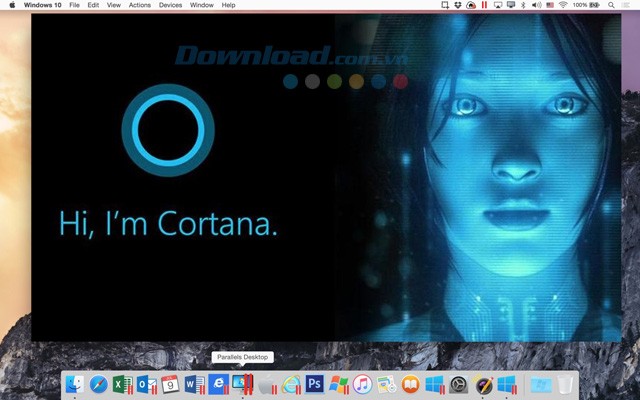 Trợ lý ảo Cortana trên Mac