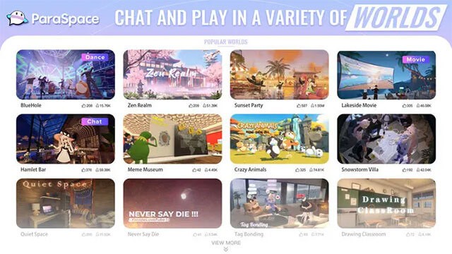 ParaSpace cho bạn trò chuyện và chơi trong nhiều thế giới khác nhau