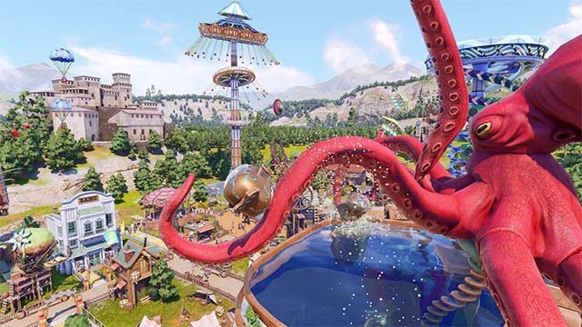 Sự sáng tạo và trí tưởng tượng của bạn là giới hạn duy nhất trong game Park Beyond