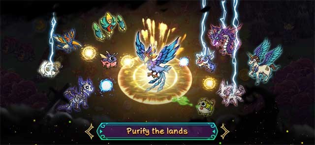 Thanh lọc vùng đất bị xâm chiếm bởi phép thuật tăm tối