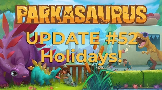 Parkasaurus Update 52 với chủ đề lễ hội Giáng Sinh và năm mới