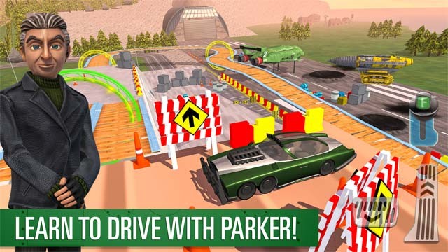 Học cách lái xe với Parker trong Parker's Driving Challenge