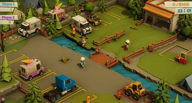 Parkonauts là game mô phỏng đỗ xe co-op có đồ họa khá dễ thương
