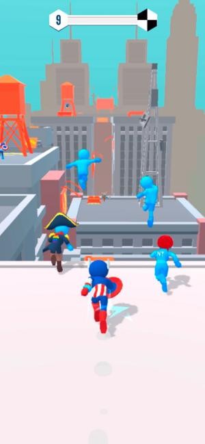 Chạy đua cùng nhiều đối thủ khác