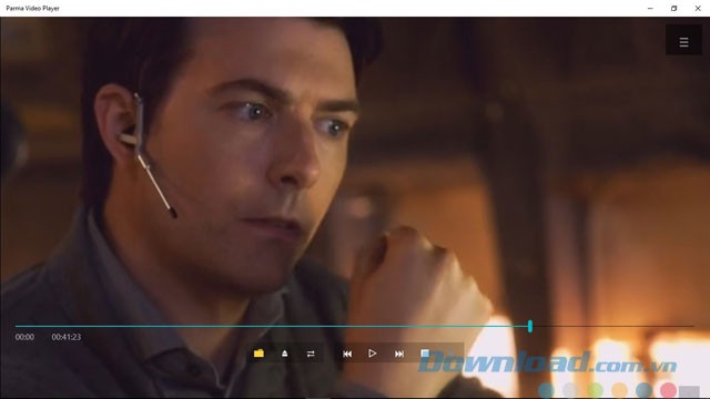 Giao diện ứng dụng Parma Video Player