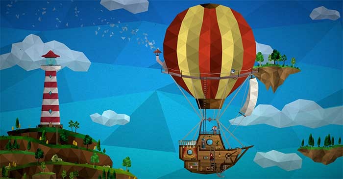 Khám phá một thế giới đảo nổi đầy màu sắc trong Passing By - A Tailwind Journey