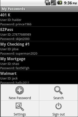 Password Box Pro for Android